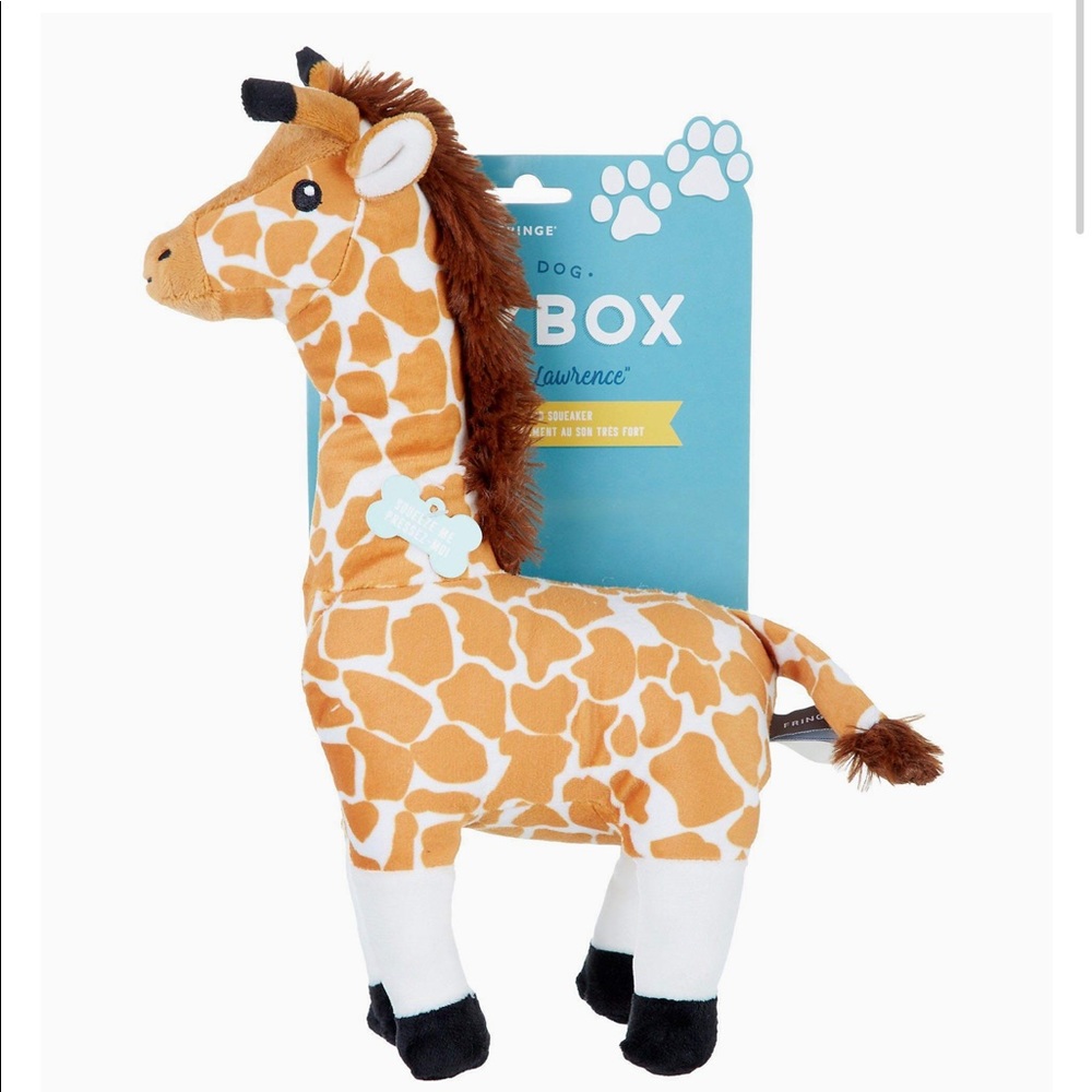 🆕 Fringe Studio Longneck Lawrence Giraffe Dog Toy - Picture 2 of 4